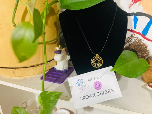 Crown Down Chakra Necklace